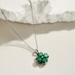 Green Diamonds Pendent